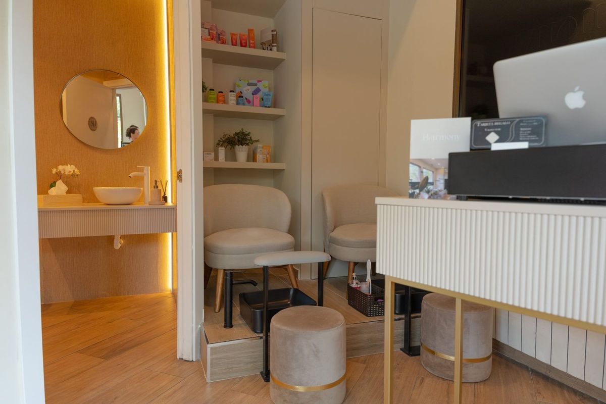 Interior del centro de estética en Pozuelo de Alarcón